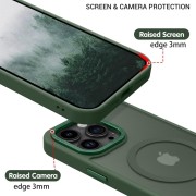 Θήκη Σιλικόνης Orso MagCase Focus για Apple iPhone 14 Pro - Frosted Forest Green