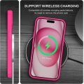 Θήκη Σιλικόνης Orso MagCase Focus για Apple iPhone 15 - Frosted Hot Pink