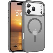 Θήκη Σιλικόνης Orso MagCase Focus με MagSafe για iPhone 17 Pro Max - Frosted Grey