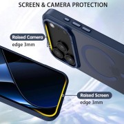 Θήκη Σιλικόνης Orso MagCase Focus με MagSafe για iPhone 17 Pro Max - Frosted Grey