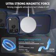 Θήκη Σιλικόνης Orso MagCase Focus με MagSafe για iPhone 17 Pro Max - Frosted Grey