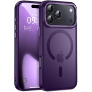 Θήκη Σιλικόνης Orso MagCase Focus με MagSafe για iPhone 17 Pro Max - Frosted Purple