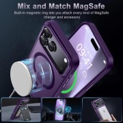 Θήκη Σιλικόνης Orso MagCase Focus με MagSafe για iPhone 17 Pro Max - Frosted Purple