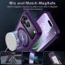 Θήκη Σιλικόνης Orso MagCase Focus με MagSafe για Apple iPhone 17/18 Pro Max - Frosted Purple
