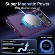 Θήκη Σιλικόνης Orso MagCase Focus με MagSafe για iPhone 17 Pro Max - Frosted Purple