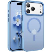 Θήκη Σιλικόνης Orso MagCase Focus με Magsafe για iPhone 17 Pro - Frosted Ultramarine