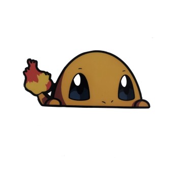 Αυτοκόλλητα Pokemon για Παρμπρίζ - Charmander