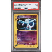 Mewtwo - REV. Foil - Expedition - English 2002 - #056/165 - NM 7 - Pokemon Graded Card
