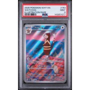 Watchhog - White Flare - English 2025 - #153 - PSA MINT 9 - Pokemon Graded Card 