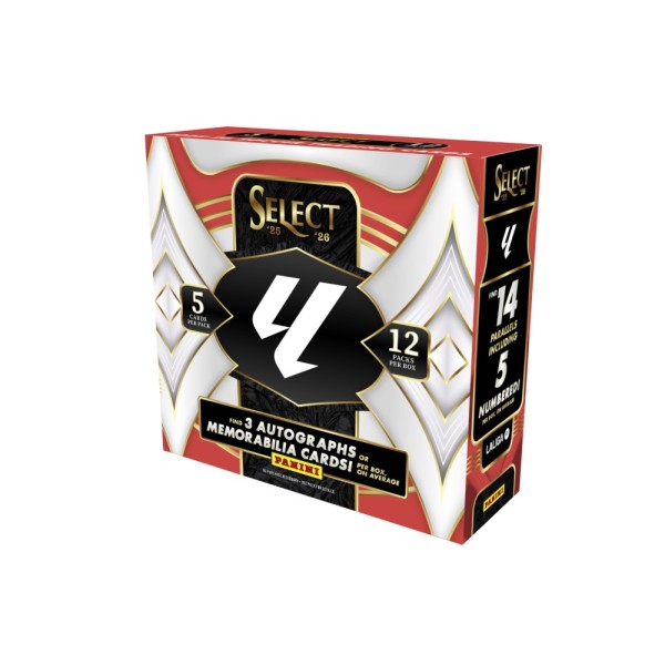 Panini:Select  – 2025-26 La Liga Soccer - Hobby Box