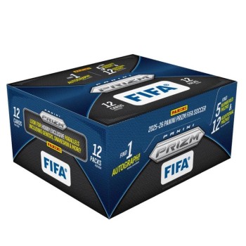 Panini:Prizm – 2025-26 FIFA Soccer - Hobby Box (12 Packs)