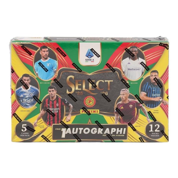 Panini: Select 2025-26 - Serie A Soccer - Hobby International Box