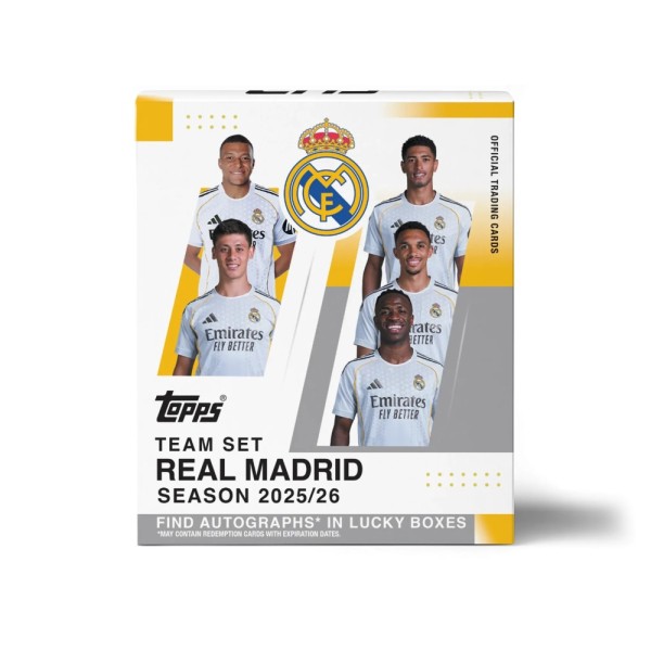 Topps - 2025/2026 Real Madrid  - Team Set Box 