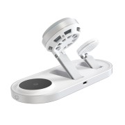 Tech-Protect Ασύρματος Φορτιστής (QI2.2) A51 Arcticboost 3in1 Magnetic Magsafe 25W - White