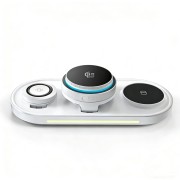 Tech-Protect Ασύρματος Φορτιστής (QI2.2) A51 Arcticboost 3in1 Magnetic Magsafe 25W - White