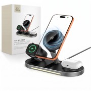 Tech-Protect Ασύρματος Φορτιστής (QI2.2) A51 Arcticboost 3in1 Magnetic Magsafe 25W - Black