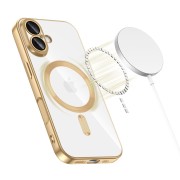 Θήκη Σιλικόνης Tech-Protect Magflex με Magsafe για iPhone 17 - Shiny Gold