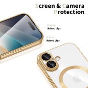 Θήκη Σιλικόνης Tech-Protect Magflex με Magsafe για iPhone 17 - Shiny Gold