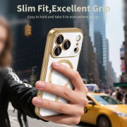 Θήκη Σιλικόνης Tech-Protect Magflex με Magsafe για iPhone 17 Pro  - Shiny Gold