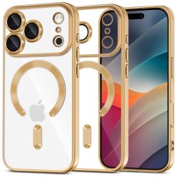 Θήκη Σιλικόνης Tech-Protect Magflex με Magsafe για Apple iPhone 17/18 Pro Max - Shiny Gold