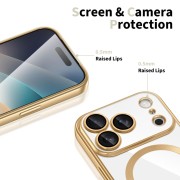 Θήκη Σιλικόνης Tech-Protect Magflex με Magsafe για iPhone 17 Pro Max - Shiny Gold