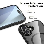 Θήκη Σιλικόνης Tech-Protect Magmat με Magsafe για iPhone 17 - Clear Black