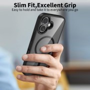 Θήκη Σιλικόνης Tech-Protect Magmat με Magsafe για iPhone 17 - Clear Black