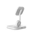 Tech-Protect Ασύρματος Φορτιστής (QI15W-A27) 3in1 Magnetic Magsafe Wireless Charger - White