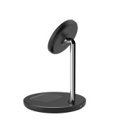 Tech-Protect Ασύρματος Φορτιστής (QI15W-A39) 3in1 Magnetic Magsafe Wireless Charger - Black