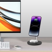 Tech-Protect Ασύρματος Φορτιστής (QI15W-A39) 3in1 Magnetic Magsafe Wireless Charger - Black
