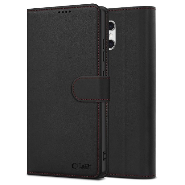 Θήκη Σιλικόνης Tech-Protect Wallet για Samsung Galaxy A57 5G - Black