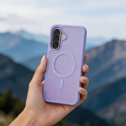 Θήκη Σιλικόνης Tech-Protect Magflex Magsafe για Samsung Galaxy A57 5G -  Matte Lilac