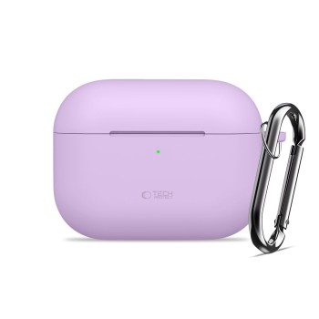 Θήκη Σιλικόνης Tech-Protect Hook για Apple AirPods Pro 3 - Lavender
