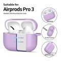 Θήκη Σιλικόνης Tech-Protect Hook για Apple AirPods Pro 3 - Lavender