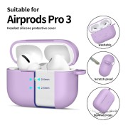 Θήκη Σιλικόνης Tech-Protect Hook για Apple AirPods Pro 3 - Lavender