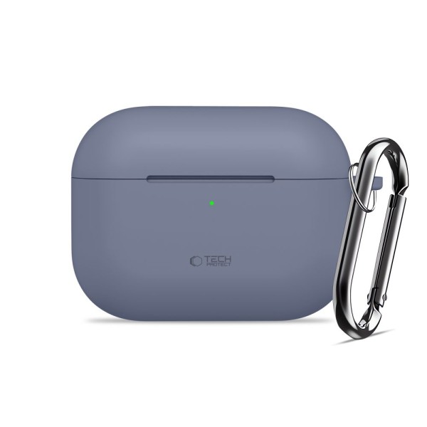 Θήκη Σιλικόνης Tech-Protect Hook για Apple AirPods Pro 3 - Baby Blue