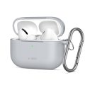 Θήκη Σιλικόνης Tech-Protect Hook για Apple AirPods Pro 3 - Crayon Grey