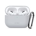 Θήκη Σιλικόνης Tech-Protect Hook για Apple AirPods Pro 3 - Crayon Grey