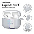 Θήκη Σιλικόνης Tech-Protect Hook για Apple AirPods Pro 3 - Crayon Grey