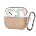 Θήκη Σιλικόνης Tech-Protect Hook για Apple AirPods Pro 3 - Caffe Latte