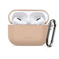 Θήκη Σιλικόνης Tech-Protect Hook για Apple AirPods Pro 3 - Caffe Latte