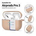 Θήκη Σιλικόνης Tech-Protect Hook για Apple AirPods Pro 3 - Caffe Latte