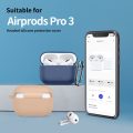 Θήκη Σιλικόνης Tech-Protect Hook για Apple AirPods Pro 3 - Caffe Latte