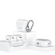Θήκη Σιλικόνης Tech-Protect Flexair για Apple AirPods Pro 3 - Clear