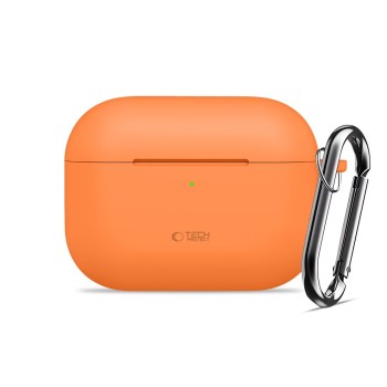 Θήκη Σιλικόνης Tech-Protect Hook για Apple AirPods Pro 3 - Cosmic Orange