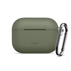 Θήκη Σιλικόνης Tech-Protect Hook για Apple AirPods Pro 3 - Olive Green