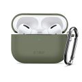 Θήκη Σιλικόνης Tech-Protect Hook για Apple AirPods Pro 3 - Olive Green