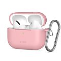 Θήκη Σιλικόνης Tech-Protect Hook για Apple AirPods Pro 3 - Dusty Pink