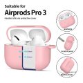 Θήκη Σιλικόνης Tech-Protect Hook για Apple AirPods Pro 3 - Dusty Pink