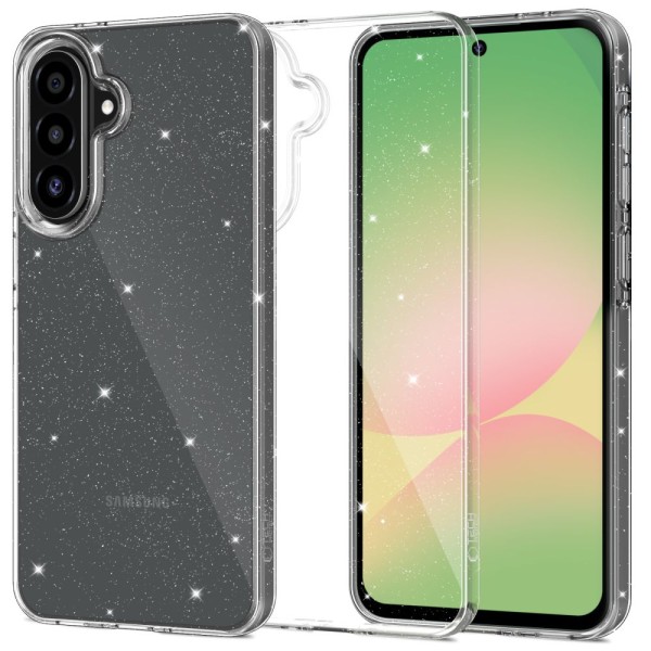 Θήκη Σιλικόνης Flexair για Samsung Galaxy A57 5G - Glitter Clear